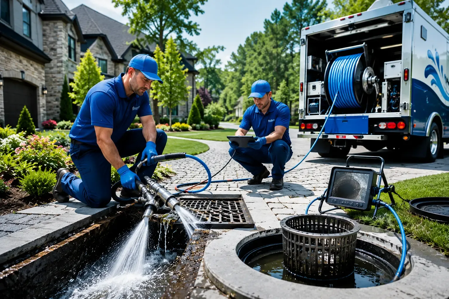Local outdoor drain cleaning professionals in Exeter, ME